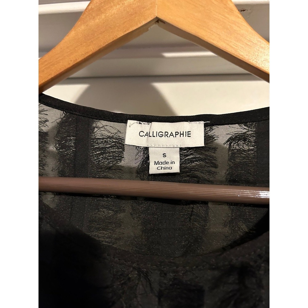 NWT Calligraphie Women's shirt sz S - Picture 2 of 6